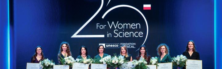 Stypendystki tegorocznej edycji programu   L’Oréal-UNESCO Dla Kobiet i Nauki